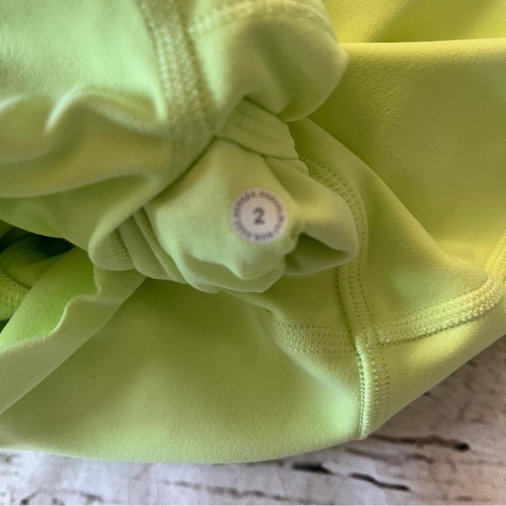 Lululemon Align Lime Green Leggings Size 2 - Picture 3 of 7